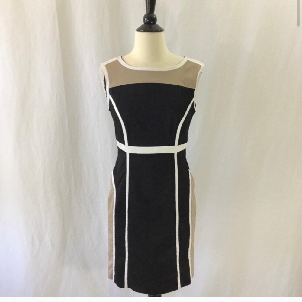 Worthington slimming color block sheath size 4